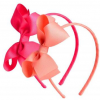 Set van twee diademen met strik