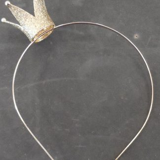 Gouden diadeem met kroon